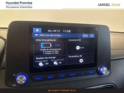 Photo 14 Hyundai Kona  Electric 39kWh - 136ch Intuitive