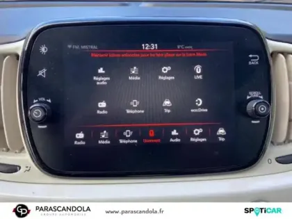 Photo 12 Fiat 500c  1.2 8v 69ch Eco Pack  Lounge