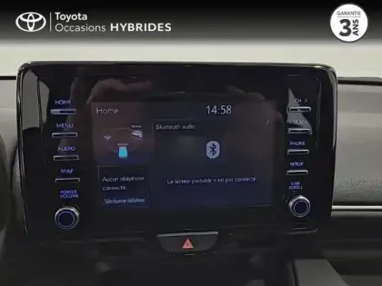 Photo 5 Toyota Yaris  116h Dynamic 5p Blanc Lunaire