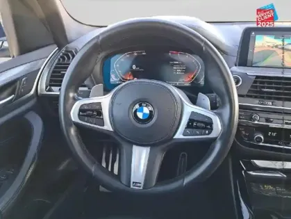 Photo 11 BMW X3  xDrive30dA 286ch M Sport Touvrant Sieges cuir GPS Camera HUD