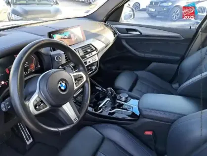 Photo 14 BMW X3  xDrive30dA 286ch M Sport Touvrant Sieges cuir GPS Camera HUD