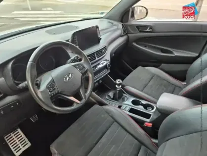 Photo 29 Hyundai Tucson  1.6 CRDI 115ch hybrid 48V N Line Edition Euro6d-Evap Touvrant Sieges chauf GPS Camera Carplay