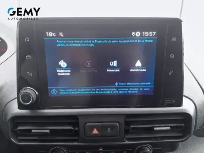 Photo 13 Peugeot Partner  FOURGON M 650 KG BLUEHDI 100 S&S BVM6