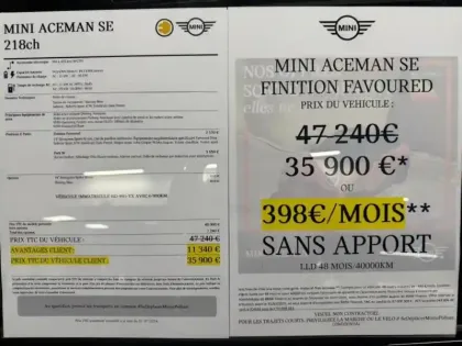 Photo 9 Mini Aceman  SE 218ch Favoured