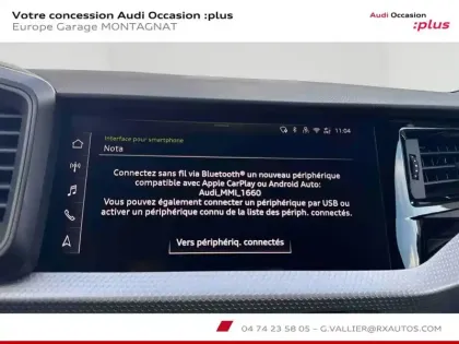 Photo 8 Audi A1  Sportback 30 TFSI 116 ch S tronic 7