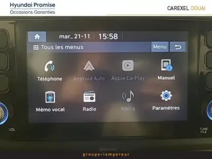 Photo 13 Hyundai I20  1.2 84ch Initia + PACK MULTIMEDIA