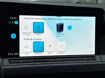 Photo 24 Volkswagen Golf  1.4 Hybrid Rechargeable OPF 204 DSG6