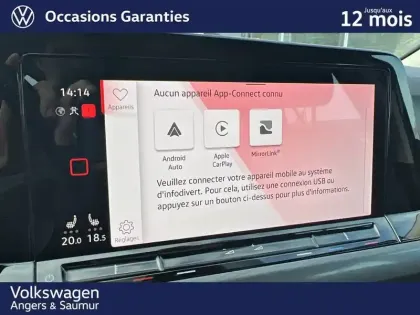 Photo 18 Volkswagen Golf  1.5 eTSI OPF 150 DSG7