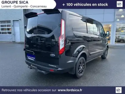 Photo 2 Ford Transit Custom  Fg 320 L1H1 2.0 EcoBlue 130 Cabine Approfondie Trail