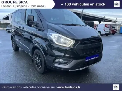 Photo 1 Ford Transit Custom  Fg 320 L1H1 2.0 EcoBlue 130 Cabine Approfondie Trail