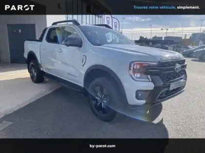 Photo Ford Ranger Pick-up 2.3 Ecoboost Gtdi 281ch Stop&amp;start Double Cabine Stormtrack 4x4 Bva10