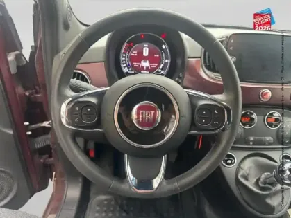 Photo 11 Fiat 500  1.2 8v 69ch Eco Pack Club Euro6d