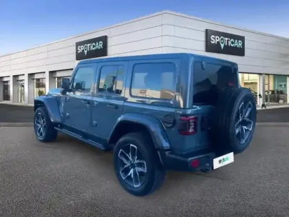 Photo 4 Jeep Wrangler  Unlimited 2.0 T 380ch 4xe Sahara Command Trac