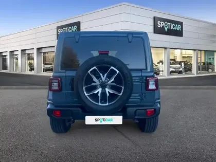 Photo 5 Jeep Wrangler  Unlimited 2.0 T 380ch 4xe Sahara Command Trac