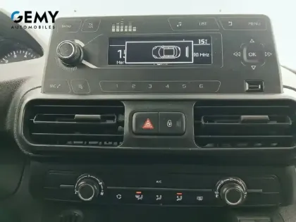 Photo 14 Peugeot Partner  FOURGON STANDARD 650 KG BLUEHDI 75 BVM5