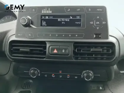 Photo 13 Peugeot Partner  FOURGON STANDARD 650 KG BLUEHDI 75 BVM5