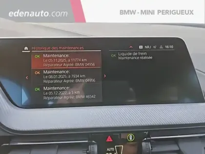 Photo 74 BMW Serie 1 118i 136 ch DKG7