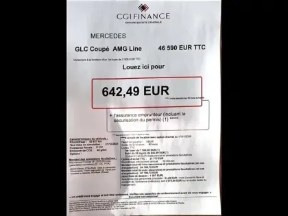 Photo 15 Mercedes Classe GLC GLC Coupé 300 de 194+122ch AMG Line 4Matic 9G-Tronic