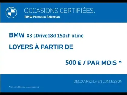 Photo 15 BMW X3  sDrive18d 150ch xLine