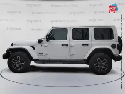 Photo 8 Jeep Wrangler  Unlimited 2.0 T 380ch 4xe 80th Anniversary Command-Trac