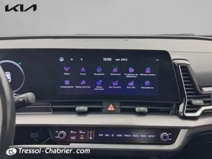 Photo 10 Kia Sportage  1.6 T-GDi 265ch ISG Hybride Rechargeable BVA6 4x4 GT Line Premium