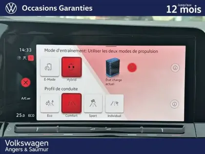 Photo 26 Volkswagen Golf  1.4 Hybrid Rechargeable OPF 204 DSG6