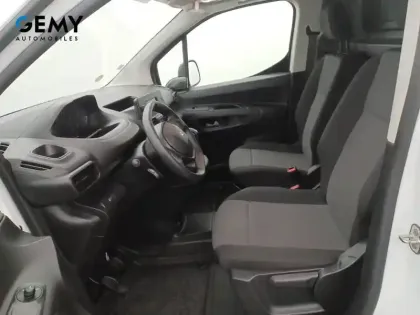 Photo 8 Peugeot Partner  FOURGON STANDARD 650 KG BLUEHDI 75 BVM5