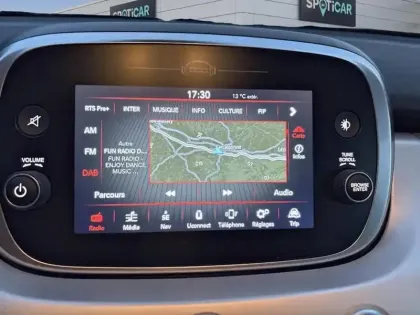 Photo 10 Fiat 500x  1.3 FireFly Turbo T4 150 ch DCT Hey Google