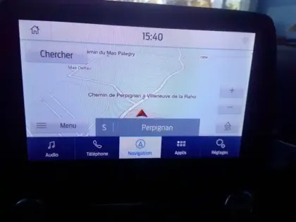 Photo 5 Ford Fiesta  1.0 EcoBoost Hybrid 125ch Titanium Business Powershift 5p