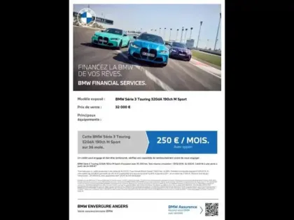 Photo 15 BMW Serie 3 Série 3 Touring 320dA 190ch M Sport