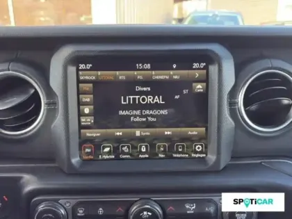 Photo 13 Jeep Wrangler  Unlimited 2.0 T 380ch 4xe Overland Command-Trac MY23