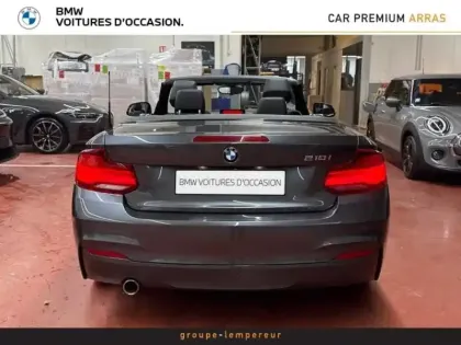 Photo 10 BMW Serie 2 Série 2 Cabriolet 218iA 136ch M Sport