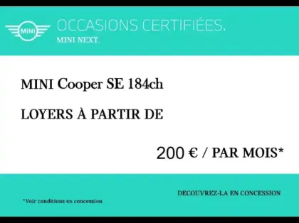 Photo 15 Mini Mini  Cooper SE 184ch Business BVA