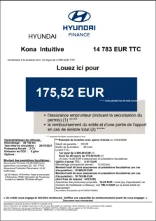 Photo 89 Hyundai Kona  Electrique 39 kWh - 136 ch