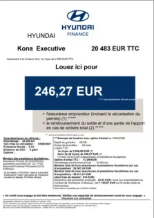 Photo 33 Hyundai Kona Gén. I Ph2 Executive 5