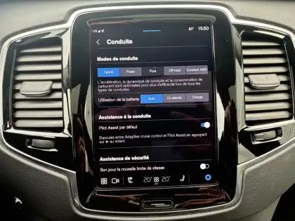 Photo 25 Volvo Xc90  T8 AWD Hybride Rechargeable 455 ch Geartronic 8 7pl