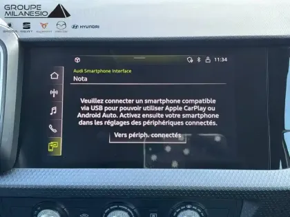 Photo 14 Audi A1  Sportback 25 TFSI 95 ch S tronic 7