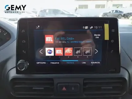 Photo 14 Peugeot Partner  FOURGON STANDARD 650 KG BLUEHDI 100 S&S BVM6