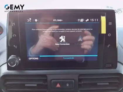 Photo 16 Peugeot Partner  FOURGON STANDARD 650 KG BLUEHDI 100 S&S BVM6