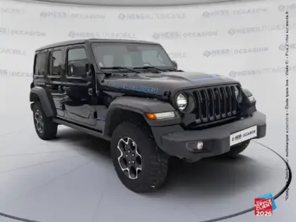 Photo 17 Jeep Wrangler  Unlimited 2.0 T 380ch 4xe Rubicon Rock-Trac MY23