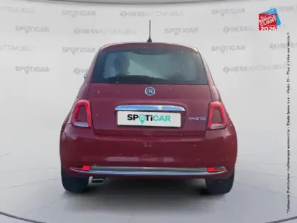 Photo 6 Fiat 500  1.0 70ch BSG S&S (RED)