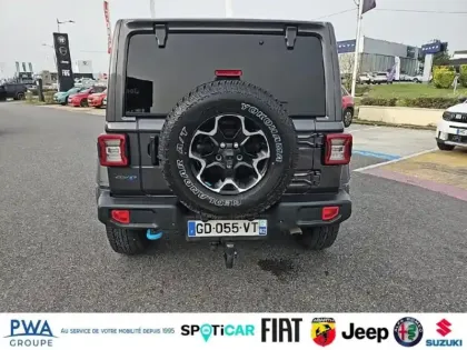 Photo 5 Jeep Wrangler  Unlimited 2.0 T 380ch 4xe Rubicon Rock-Trac