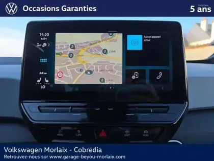 Photo 10 Volkswagen Id.3  204ch Pro Performance 58 kWh Active