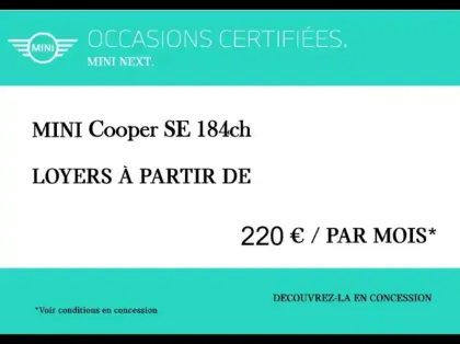 Photo 15 Mini Mini  Cooper SE 184ch Business BVA