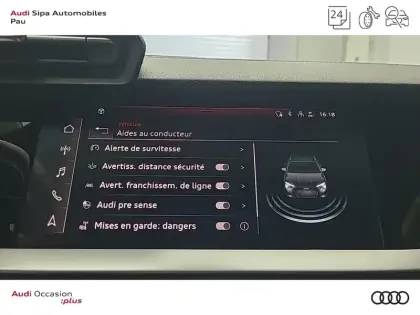 Photo 14 Audi A3  Sportback 35 TFSI Mild Hybrid 150 S tronic 7