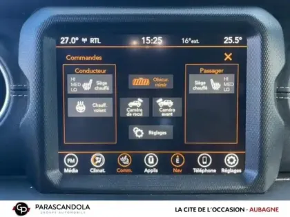 Photo 13 Jeep Wrangler  Unlimited 2.0 T 380ch 4xe Overland Command-Trac MY22