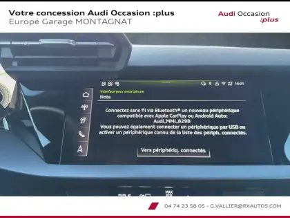 Photo 20 Audi A3  Sportback TFSI Mild Hybrid 116 S tronic 7