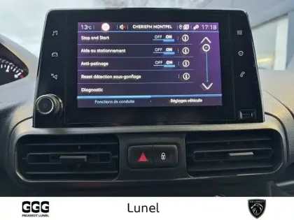 Photo 17 Peugeot Partner  FOURGON STANDARD 650 KG BLUEHDI 100 S&S BVM6