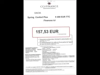 Photo 15 Dacia Spring  45ch Confort Plus - Achat Intégral