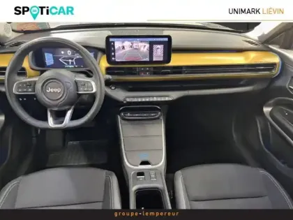 Photo 9 Jeep Avenger  Electrique 156ch 115kW 1st Edition